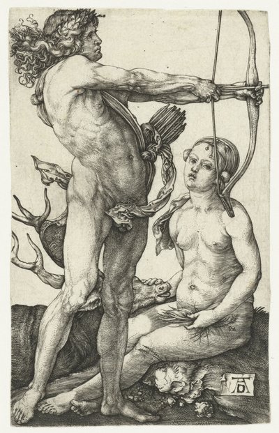 Apollo und Diana von Albrecht Dürer or Duerer