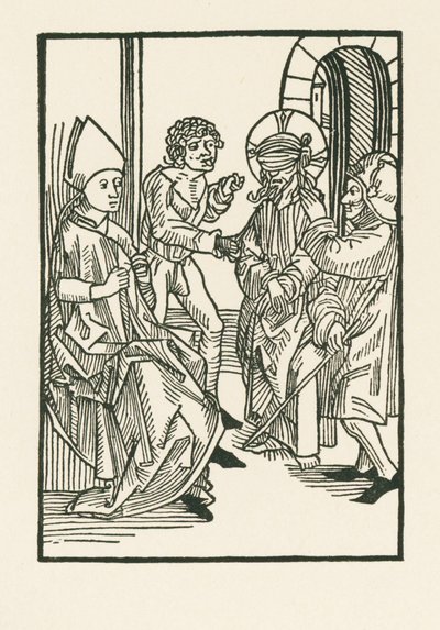Christus vor Kaiphas von Albrecht Dürer or Duerer