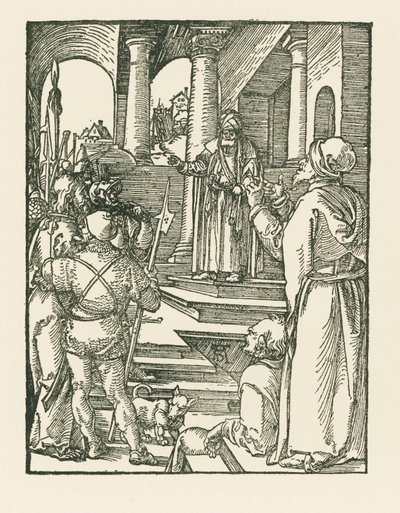 Christus vor Pilatus von Albrecht Dürer or Duerer
