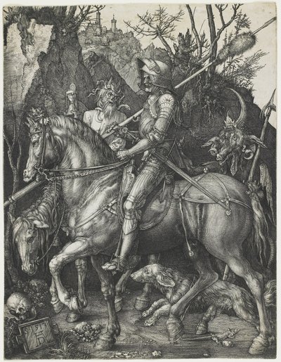 Ritter, Tod und Teufel von Albrecht Dürer
