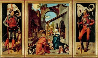 Paumgartner Altar, um 1500 von Albrecht Dürer or Duerer