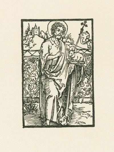 Sankt Johannes der Täufer von Albrecht Dürer or Duerer