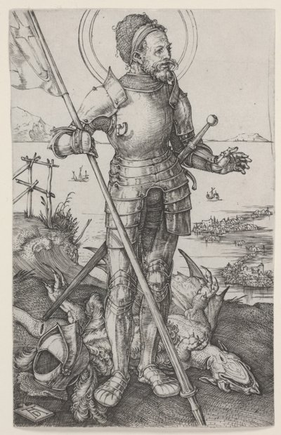 St. Georg zu Fuß von Albrecht Dürer