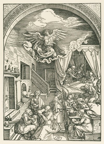 Die Geburt der Jungfrau von Albrecht Dürer or Duerer