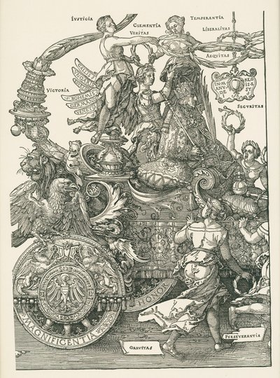 Der große Triumphwagen von Albrecht Dürer or Duerer