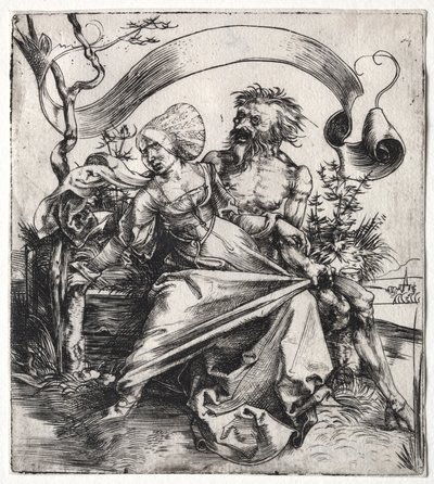 Der Vergewaltiger, ca. 1495 von Albrecht Dürer or Duerer