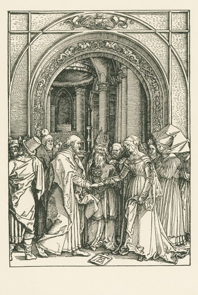 Die Vermählung der Jungfrau von Albrecht Dürer or Duerer