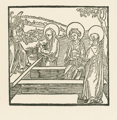 Die drei Marien am Grab Christi von Albrecht Dürer or Duerer