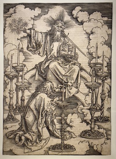 Die Vision der sieben Leuchter von Albrecht Dürer or Duerer