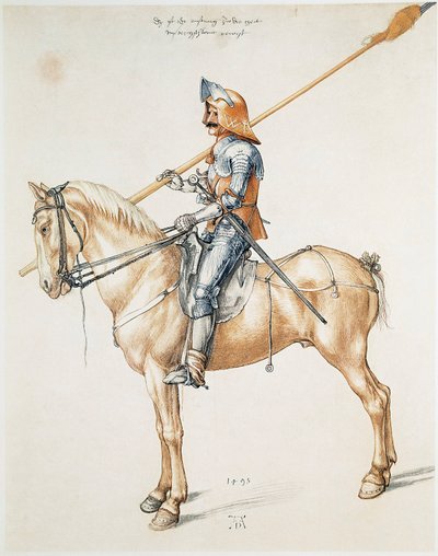 Der Waffenknecht (nach Albrecht Dürer) von Albrecht Dürer