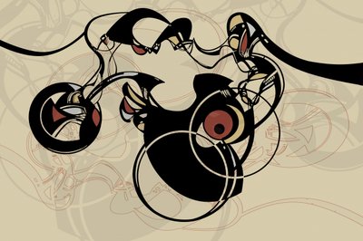 Dynamischer abstrakter Fluss von Alejandra Winkhaus