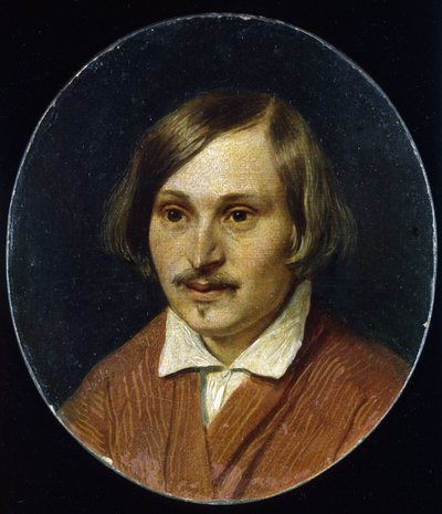 Porträt des Schriftstellers Nikolai Gogol von Aleksandr Andreevich Ivanov