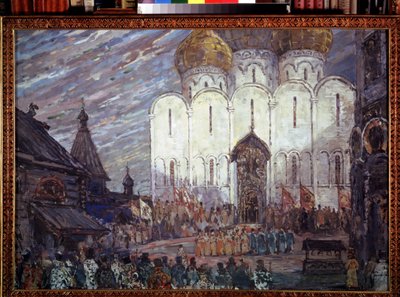 Bühnenbild für die Oper 