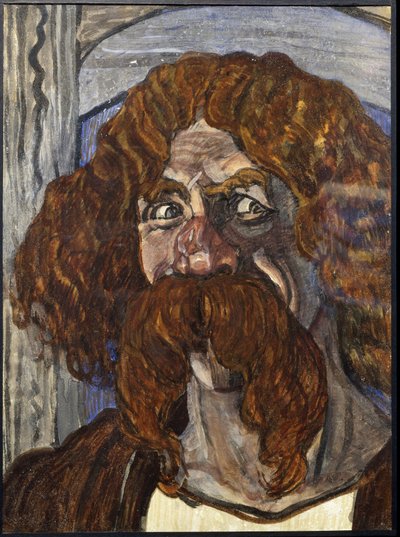 Fjodor Schaljapin als Farlaf in der Oper Ruslan und Ljudmila von M. Glinka von Aleksandr Jakovlevic Golovin