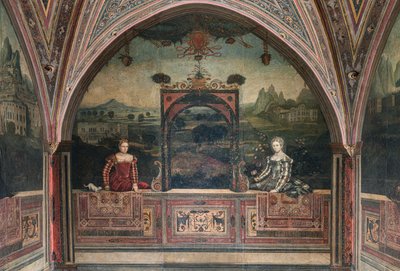 Kleiner Raum der edlen Damen von Alessandro Bonvicino Moretto