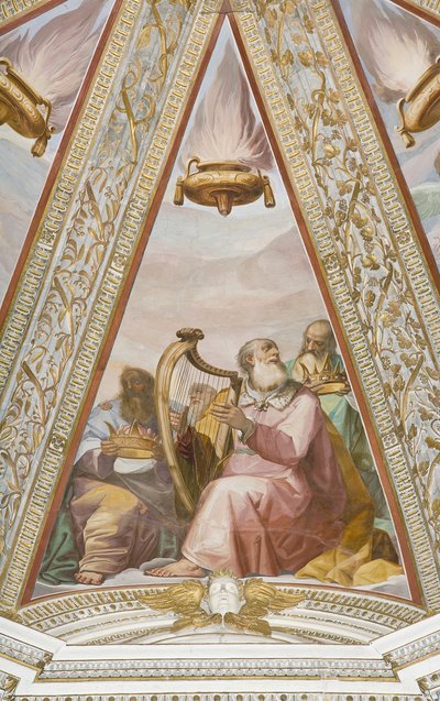Die Könige, aus dem Ewigen Vater und den Königen von Alessandro Casolani