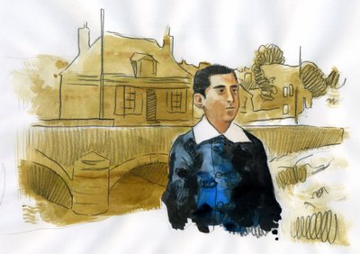 Marcel Proust jung in Illiers Combray von Alessandro Lonati