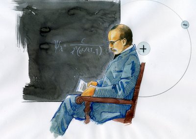 Max Planck, deutscher Physiker von Alessandro Lonati