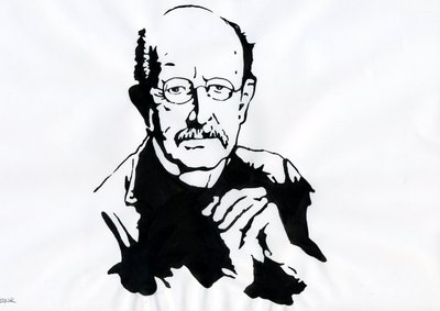 Max Planck, deutscher Physiker von Alessandro Lonati