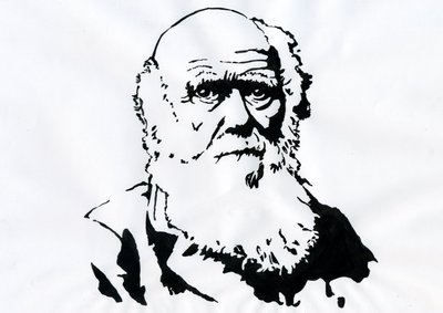 Porträt von Charles Darwin - Porträt des englischen Naturforschers Charles Darwin (1809-1882). von Alessandro Lonati