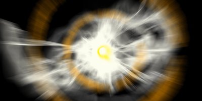 Theorie des Urknalls, Ursprung des Universums, Astronomie, Astrophysik von Alessandro Lonati