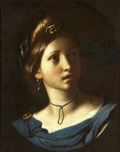 Porträt einer jungen Frau, ca. 1620 von Alessandro Turchi
