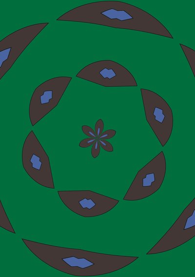 Arabeske #8, 2019 von Alex Caminker