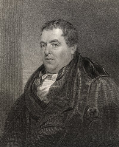 Sir John Leslie, graviert von H. Cook, aus 