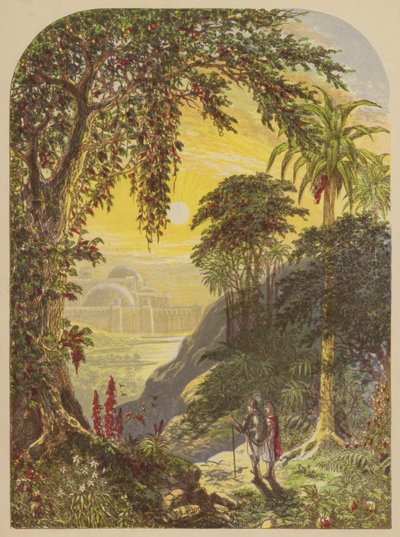 Christian und Hopeful im Land Beulah von Alexander Francis Lydon