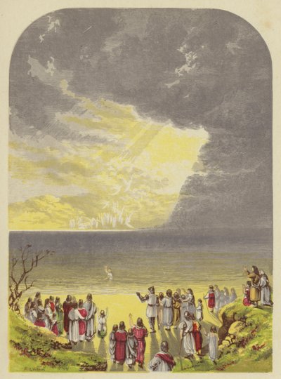 Christiana überquert den Fluss von Alexander Francis Lydon