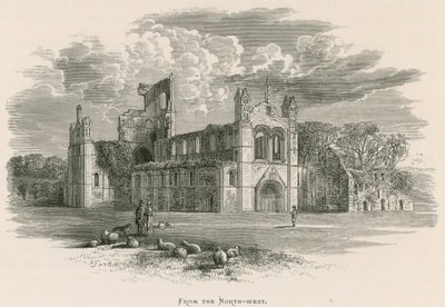 Kirkstall Abbey, von Nordwesten von Alexander Francis Lydon