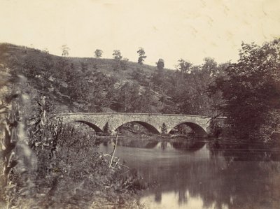 Antietam-Brücke, auf der Sharpsburg und Boonsboro Turnpike, Nr. 1, September 1862, 1862 von Alexander Gardner