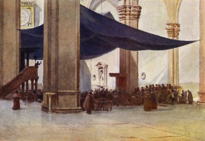 Florenz, Innenraum des Doms während der Fastenpredigt von Alexander Henry Hallam Murray
