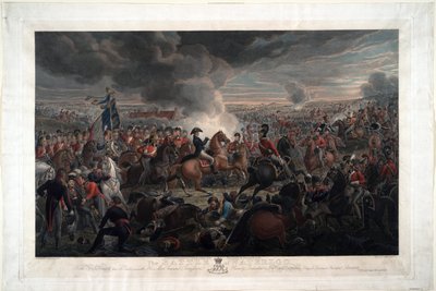 Die Schlacht von Waterloo von Alexander Ivanovich Sauerweid