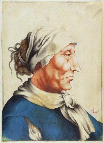 Kopf eines alten Mannes, aus 
