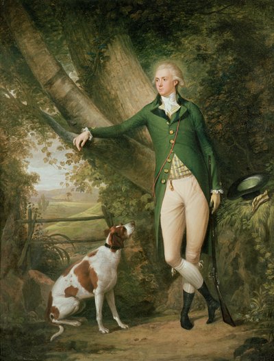 Porträt von John Cockburn Ross von Rochester und Shadwick von Alexander Nasmyth