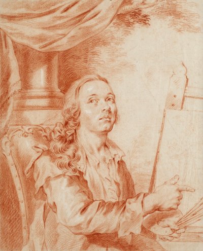 Selbstporträt von Alexander Roslin