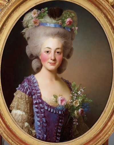 Porträt der Gräfin de Bavière-Grosberg von Alexander Roslin
