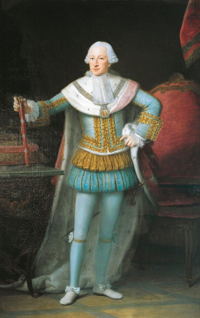 Porträt von Viktor Amadeus III. von Sardinien von Alexander Roslin