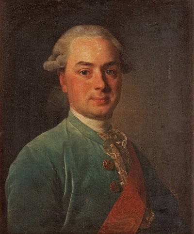 Porträt des Grafen Iwan Iwanowitsch Schuwalow 1727-1797, 1776 von Alexander Roslin