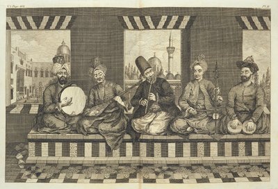 Syrische Musiker, Tafel 4 aus 