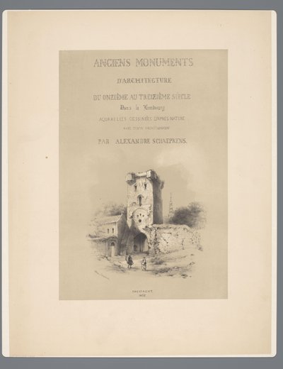 Tor nach Visé in Tongeren von Alexander Schaepkens