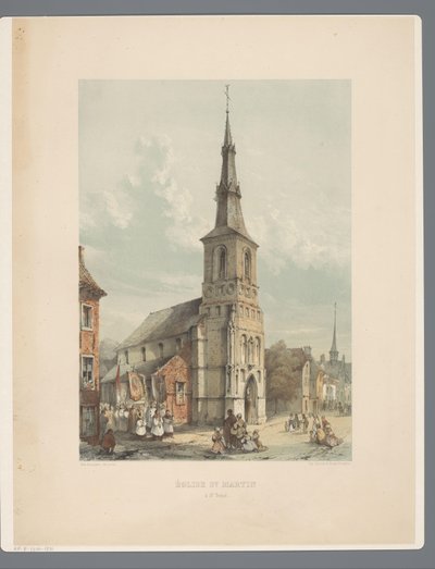 St.-Martins-Kirche in Sint-Truiden von Alexander Schaepkens
