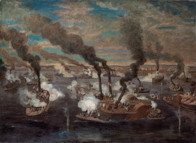Große Seeschlacht bei Memphis, Tennessee von Alexander Simplot