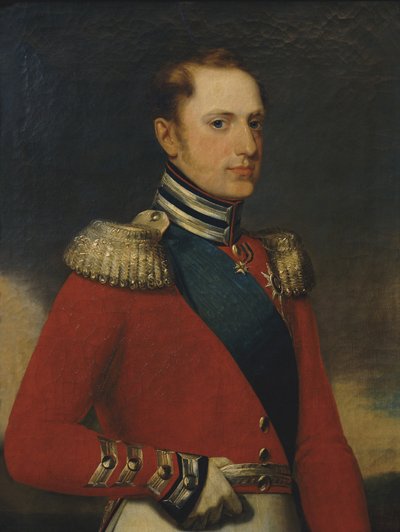 Porträt von Kaiser Nikolaus I., 1796-1855, 1829 von Alexander Vasilyevich Polyakov