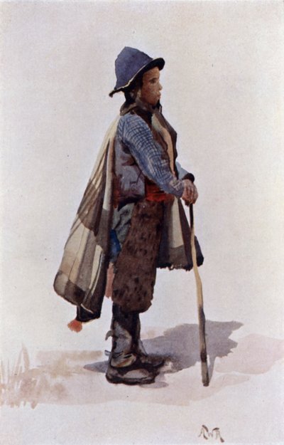 Ein Hirtenjunge aus Andalusien von Alexander Wallace Rimington