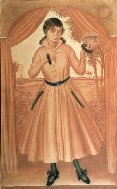 Porträt der Frau des Künstlers von Alexander Yevgenyevich Yakovlev