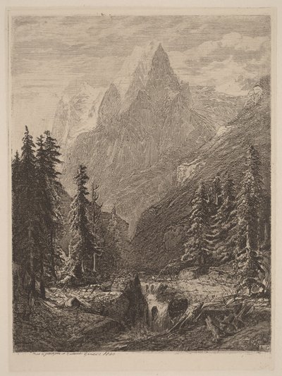 Bergwiese von Alexandre Calame