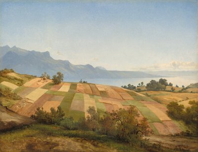 Schweizer Landschaft, ca. 1830 von Alexandre Calame