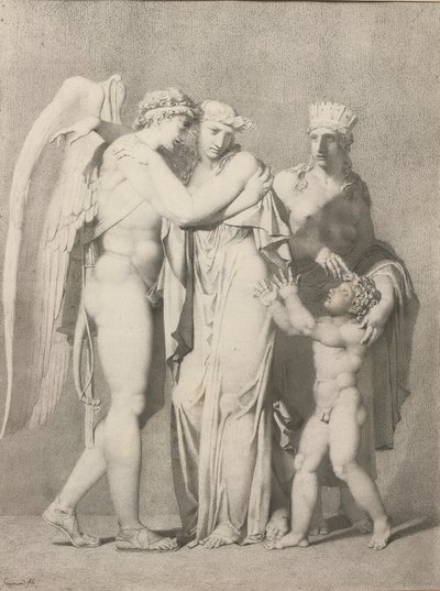 Amor und Psyche von Alexandre Evariste Fragonard